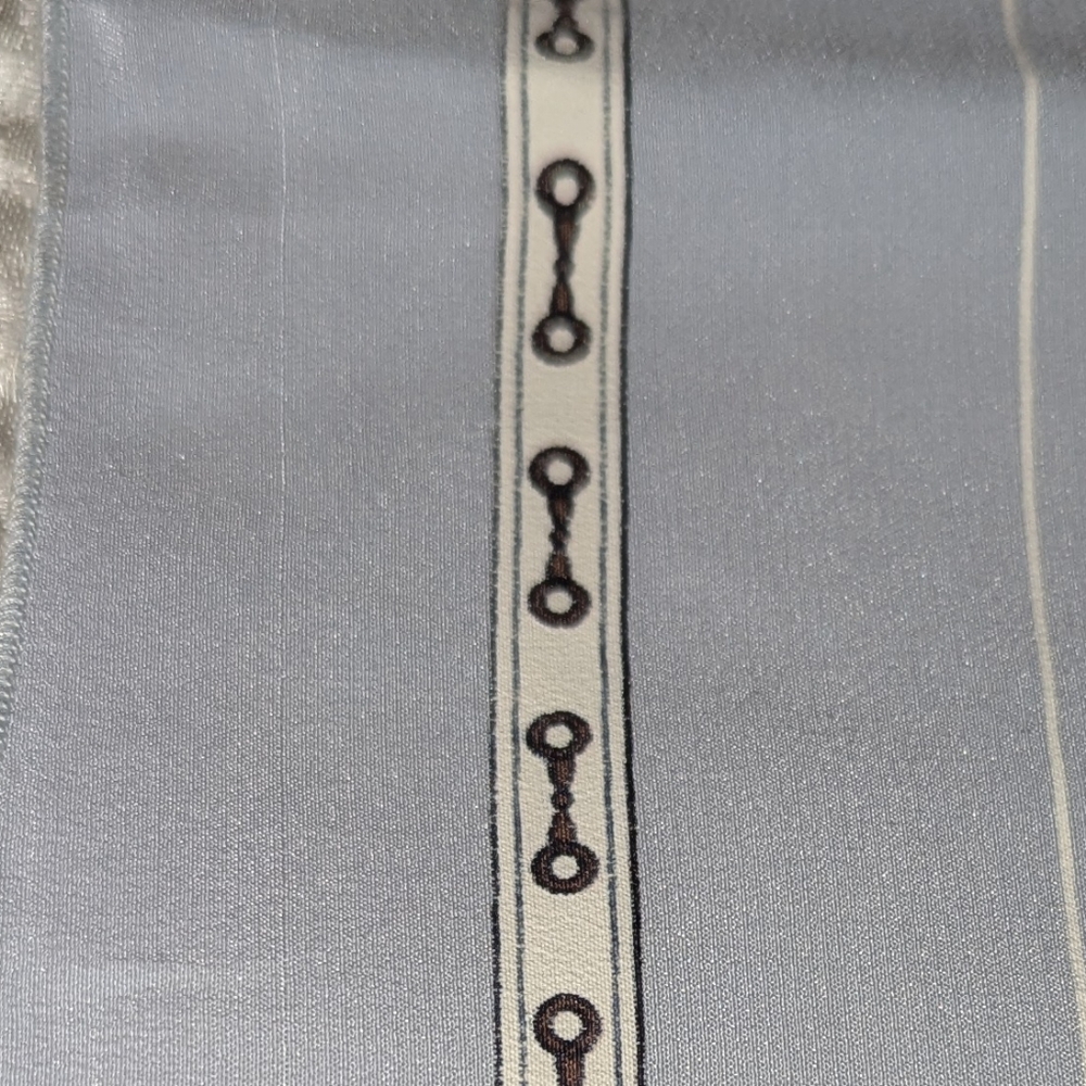 CELINE Gray Silk Scarf 25" X 25" GUC COA - Picture 10 of 14
